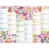 Calendrier Kawai - 6 mois par face - 55 x 40,5 cm - Oberthur