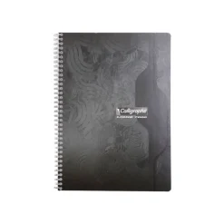 Calligraphe 7000 - Cahier à spirale A4 (21x29,7 cm) - 180 pages - petits carreaux (5x5 mm) - disponibles dans différentes couleurs