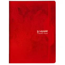 Calligraphe 7000 - Cahier 24 x 32 cm - 96 pages - grands carreaux (Seyes) - disponible dans différentes couleurs