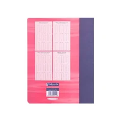 Calligraphe 7000 - Cahier de brouillon 17 x 22 cm - 96 pages - grands carreaux (Seyes) - disponible dans différentes couleurs