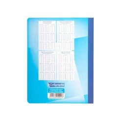 Calligraphe 7000 - Cahier de brouillon 17 x 22 cm - 96 pages - grands carreaux (Seyes) - disponible dans différentes couleurs
