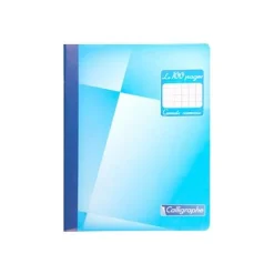 Calligraphe 7000 - Cahier de brouillon 17 x 22 cm - 96 pages - grands carreaux (Seyes) - disponible dans différentes couleurs