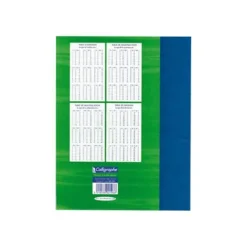 Calligraphe 7000 - Cahier de brouillon 17 x 22 cm - 96 pages - grands carreaux (Seyes)
