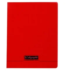 Calligraphe 8000 - Cahier polypro - 17 x 22 cm - 96 pages - petits carreaux (5x5 mm) - disponible dans différentes couleurs