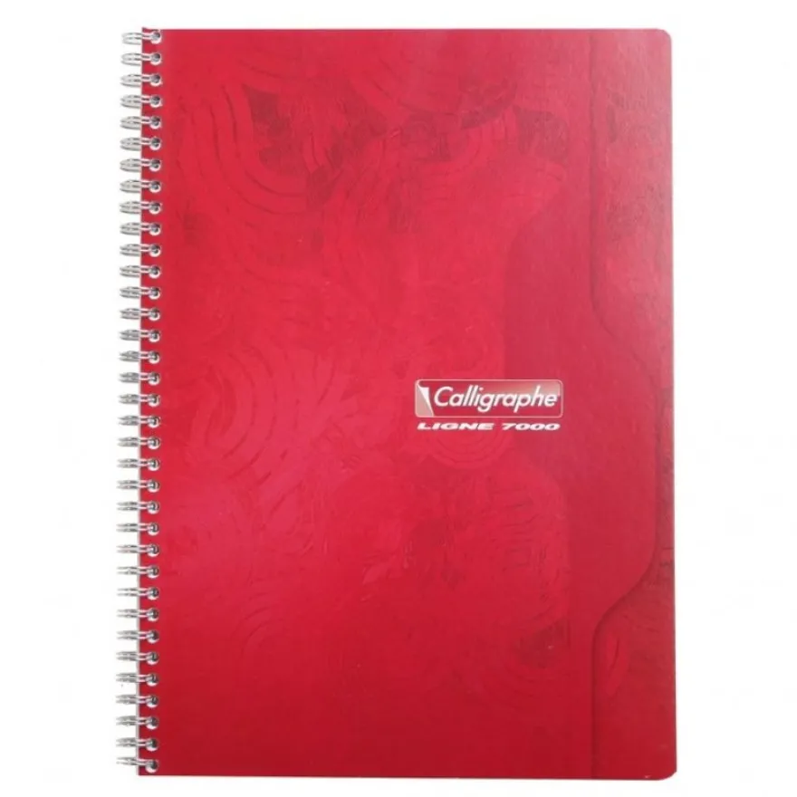 Calligraphe 7000 - Cahier reliure intégrale 21 x 29.7 cm - petits carreaux (5x5 mm) - disponible dans différentes couleurs