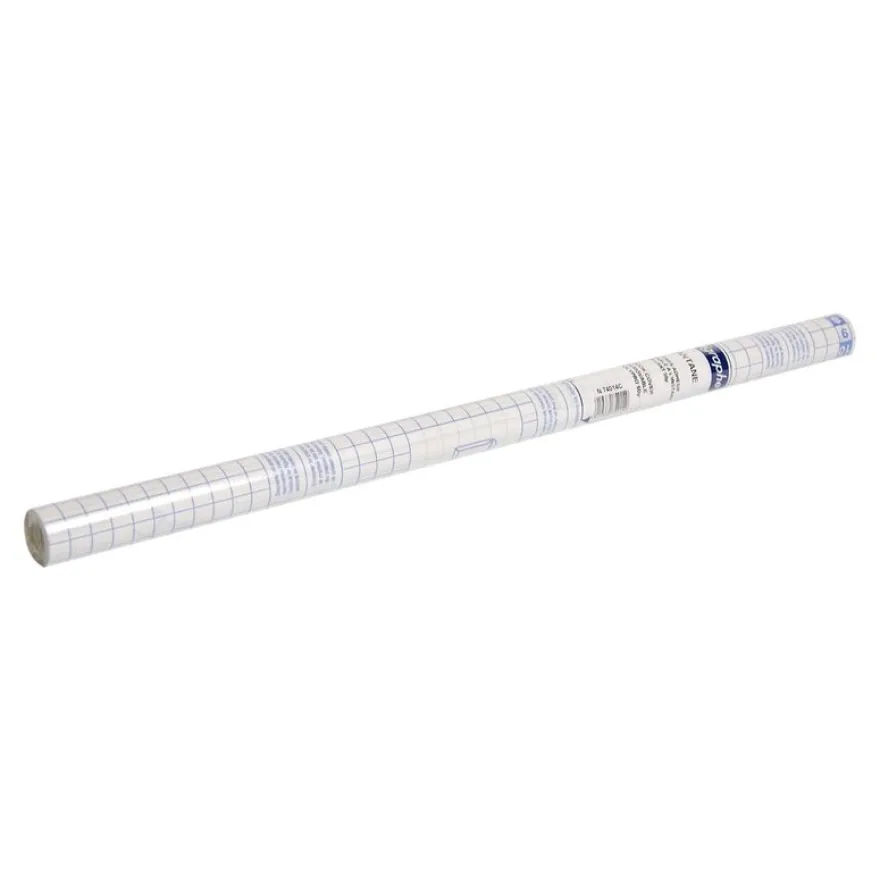 Calligraphe - Couverture de livre - 50 cm x 3 m - 50 µm - transparent brillant