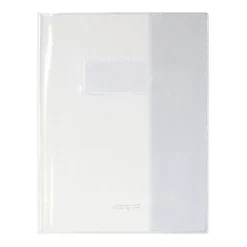 Calligraphe - Protège cahier sans rabat - 17 x 22 cm - cristalux - transparent