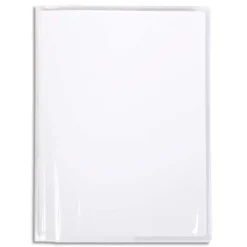 Calligraphe - Protège cahier avec rabats - 24 x 32 cm - cristalux - transparent