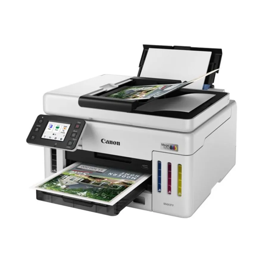 Canon MAXIFY GX6150 MegaTank - Imprimante multifonction jet d'encre couleur A4 - USB 2.0, Wi-Fi(n), LAN