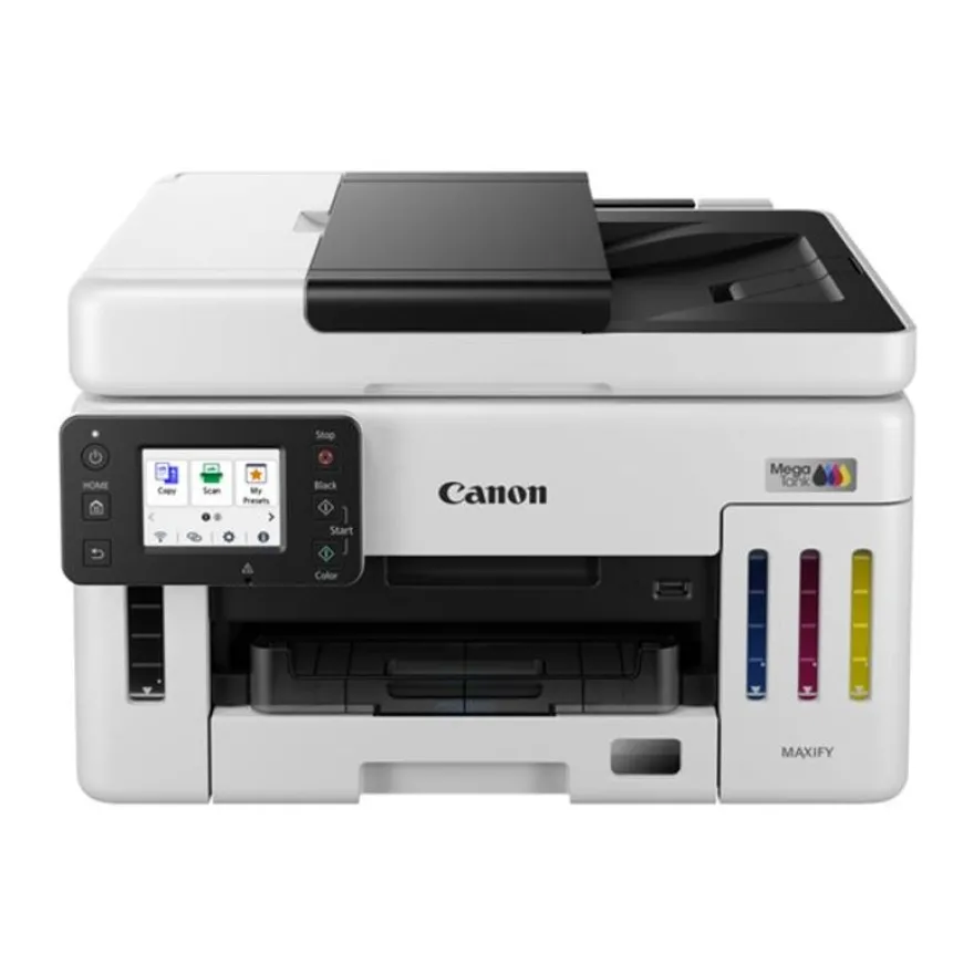 Canon MAXIFY GX6150 MegaTank - Imprimante multifonction jet d'encre couleur A4 - USB 2.0, Wi-Fi(n), LAN