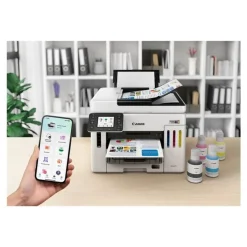 Canon MAXIFY GX7150 MegaTank - Imprimante multifonction jet d'encre couleur A4 - USB 2.0, Wi-Fi(n), LAN