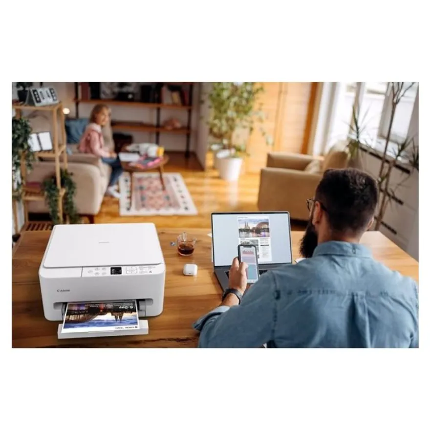 Canon PIXMA TS6550i - Imprimante multifonction jet d'encre couleur A4 - USB 2.0, Wi-Fi(n)