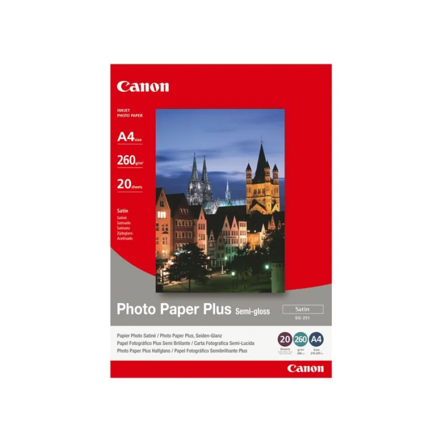 Canon SG-201 - Papier photo satin - A4 - 260 g/m² - 20 feuilles