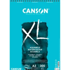 CANSON Aquarelle - bloc à dessins - XL - A3 - 30 feuilles
