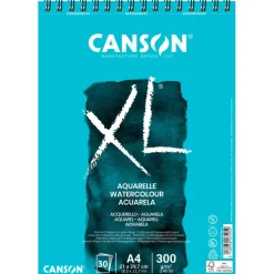 CANSON Aquarelle - bloc à dessins - XL - A4 - 30 feuilles