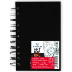 Canson Art book - Bloc dessin - 80 feuilles - 10 x 15 cm - 100 gr