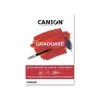 Canson Graduate - Bloc dessin huile et acrylique - 20 feuilles - A3 - 290 gr