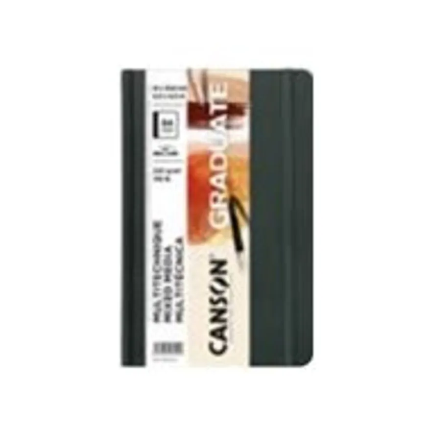 Canson Graduate - Mixed media book - 140 x 216 mm - portrait - 64 pages - naturel