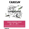 Canson Graduate Manga Marker Layout - Bloc dessin - 50 feuilles - A4 - 70 gr