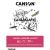 Canson Graduate Manga Marker Layout - Bloc dessin - 50 feuilles - A3 - 70 gr