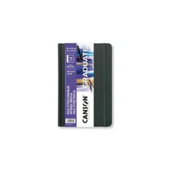 Canson Graduate Mixed Media - Carnet de dessin - 14 x 21 cm - 72 pages - 200 gr