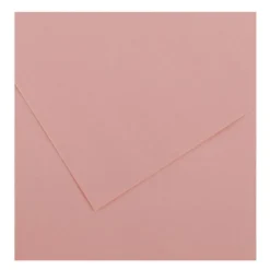 CANSON Iris Vivaldi - Papier Dessin Couleur - Lisse - 240 g/m² - Feuille - 50x65cm - Rose pétale