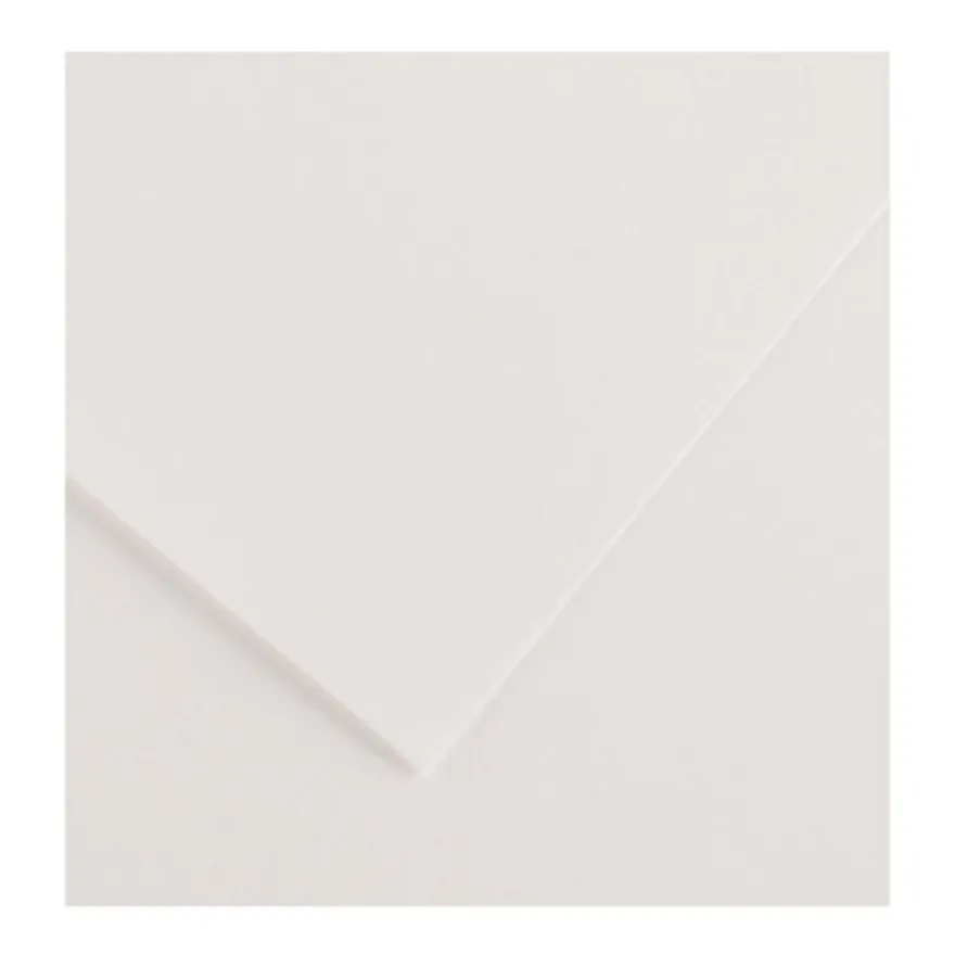 CANSON Iris Vivaldi - Papier Dessin Couleur - Lisse - 240 g/m² - Feuille - A4-21x29,7cm - Blanc
