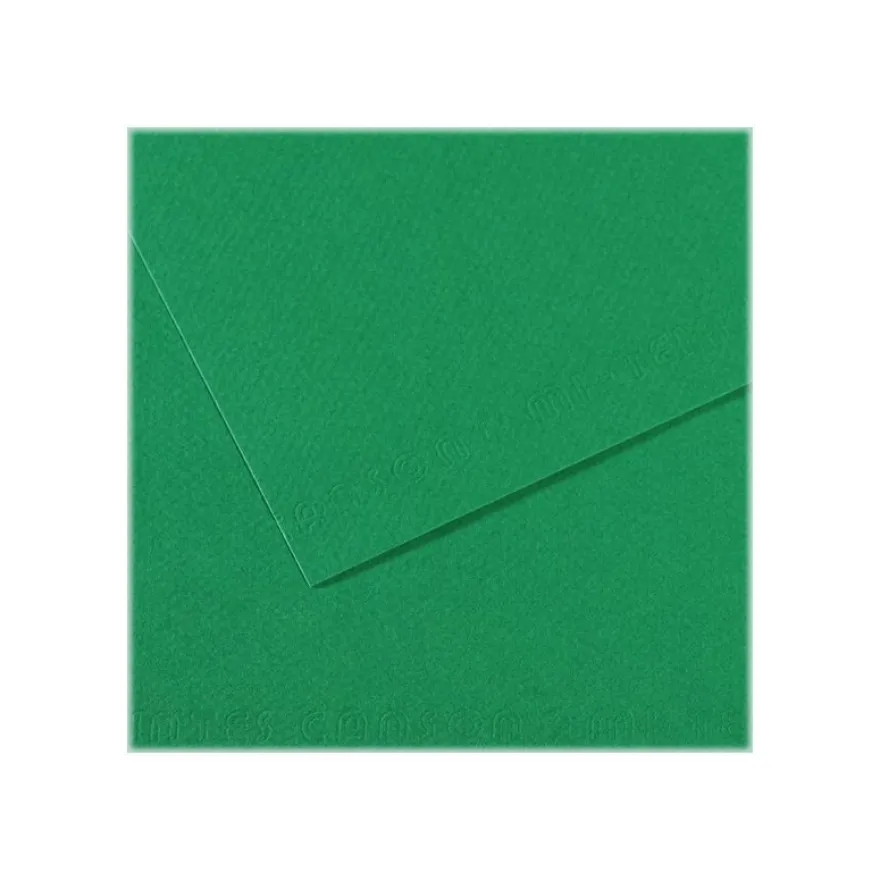 Canson Mi-Teintes - Papier à dessin - 50 x 65 cm - vert billard