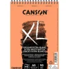 Canson XL Extra White - Bloc dessin croquis - 60 feuilles - 90 gr - blanc