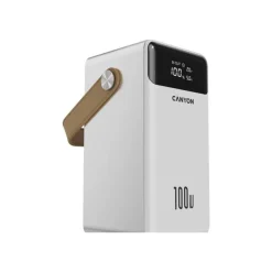 Canyon OnPower 610 - Batterie externe - 60000 mAh - 100 Watt - 6 connecteurs de sortie (3 x USB-C, 3 x USB Type A)