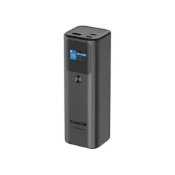 Canyon PB-2010 - Batterie externe - 27000 mAh - 140 Watt - 3 connecteurs de sortie (2 x USB-C, USB type A)