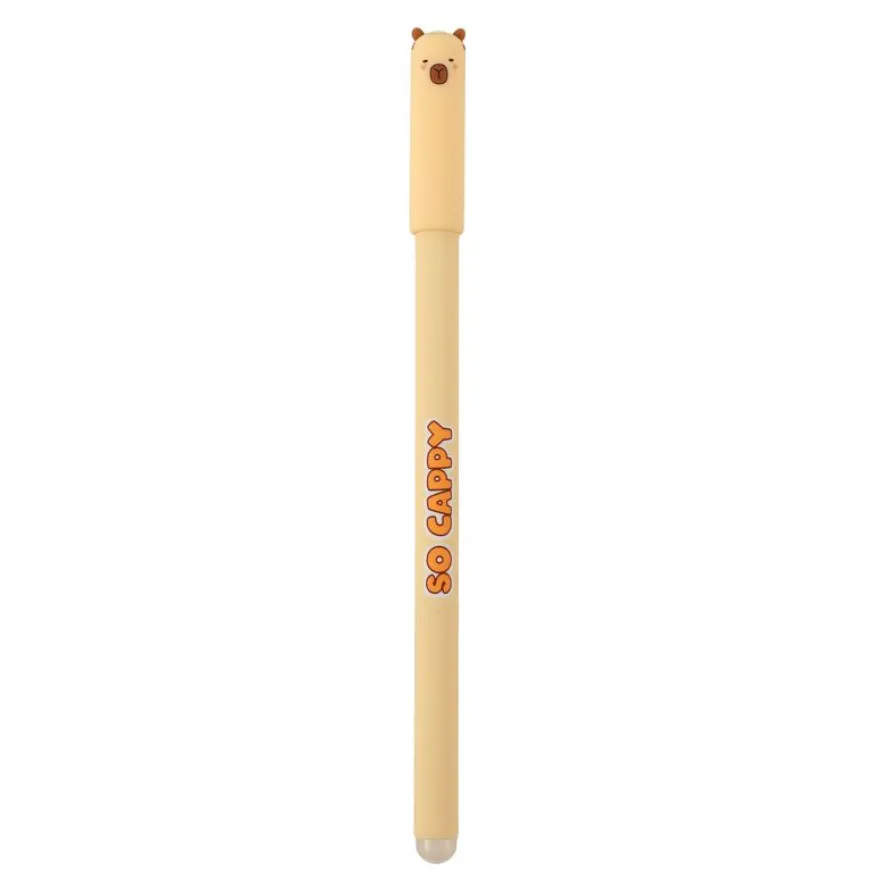 Capybara - Stylo effaçable avec capuchon