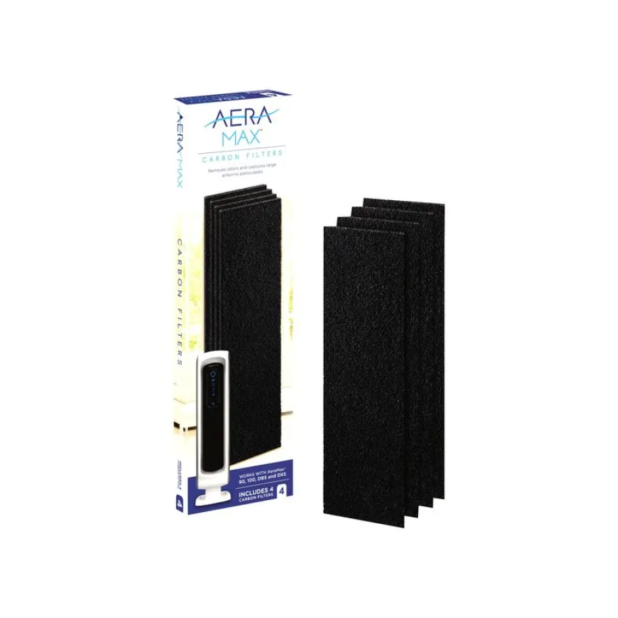 Carbon Filter - 4 Filtres pour purificateur d'air DX 5 - noir - Fellowes