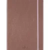Carmen - carnet a5 souple ligné - 200 pages - or rose