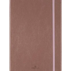 Carmen - carnet a5 souple ligné - 200 pages - or rose