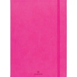 Carnet A5 Carmen - ligné - fuchsia - Oberthur