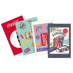 Carnet de notes Coca-cola sunshine - 128 pages - A5 - Viquel