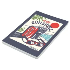 Carnet de notes Coca-cola sunshine - 128 pages - A5 - Viquel