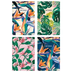 Carnet de notes Floral - 128 pages - A5 - Viquel