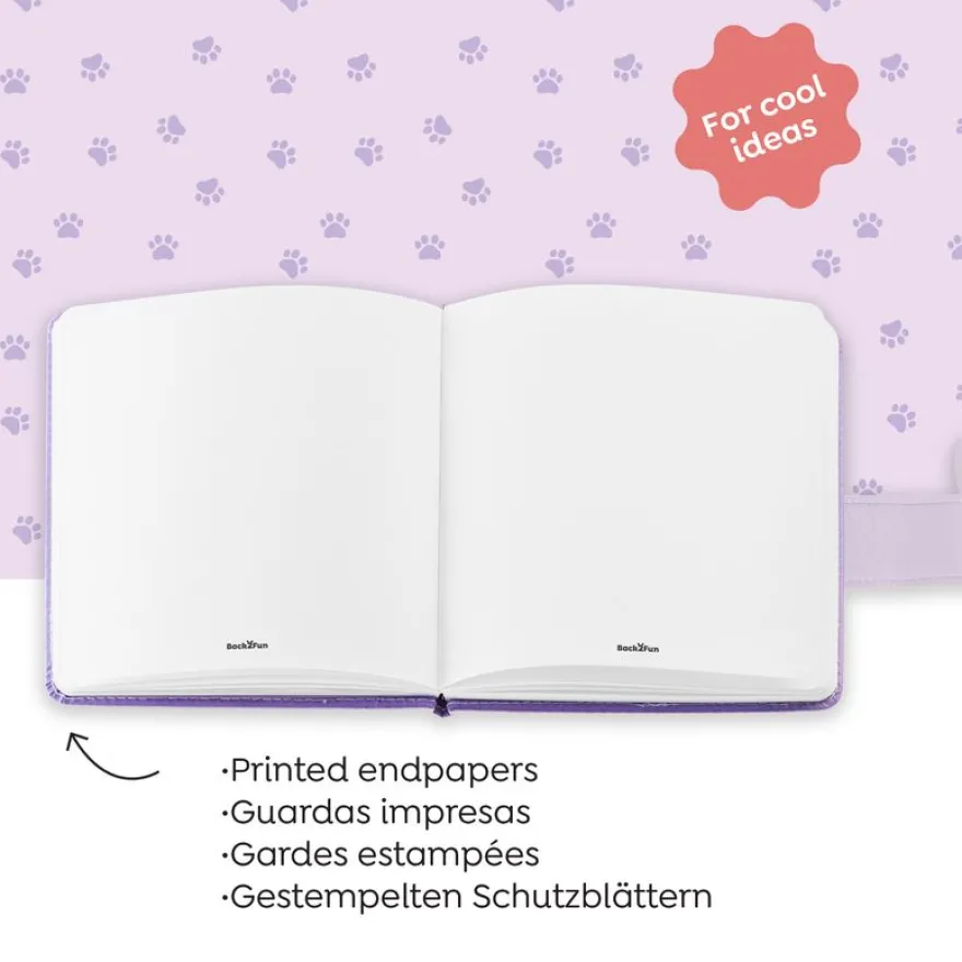 Carnet matelassé chat No Ordinatry Notes Back2Fun