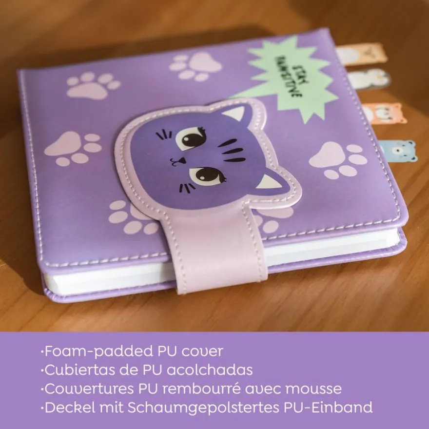 Carnet matelassé chat No Ordinatry Notes Back2Fun