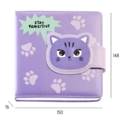 Carnet matelassé chat No Ordinatry Notes Back2Fun