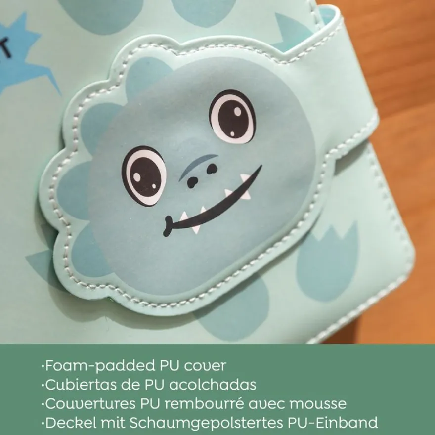 Carnet matelassé Dino No Ordinatry Notes Back2Fun