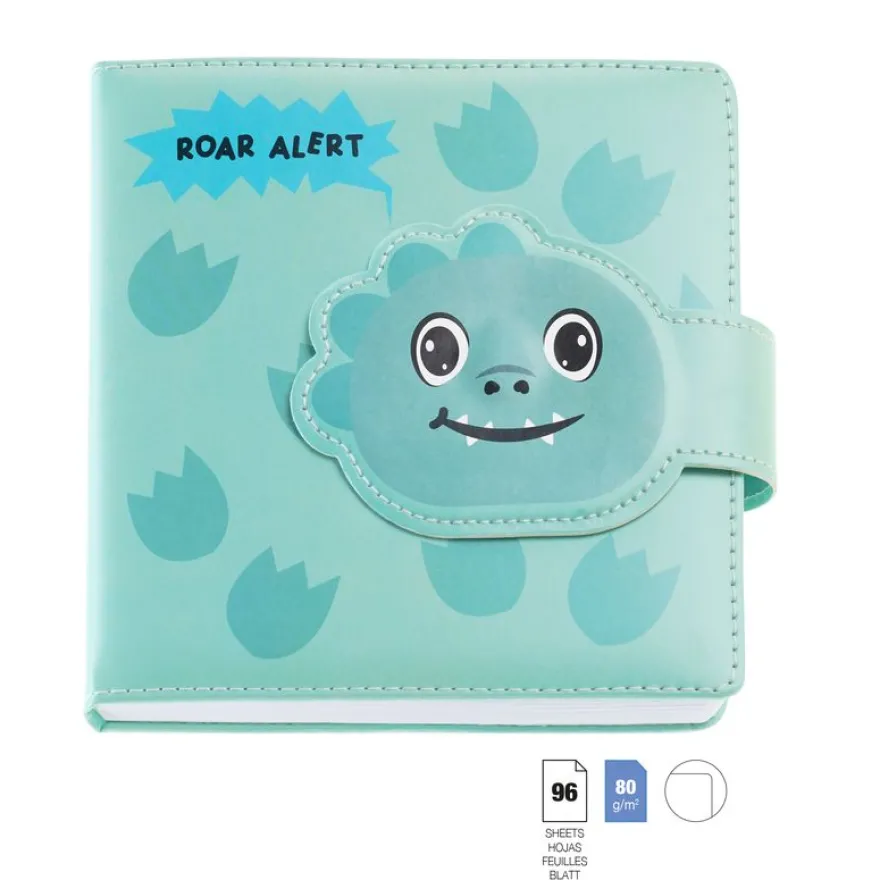 Carnet matelassé Dino No Ordinatry Notes Back2Fun