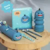 Carnet matelassé requin No Ordinatry Notes Back2Fun