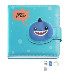 Carnet matelassé requin No Ordinatry Notes Back2Fun