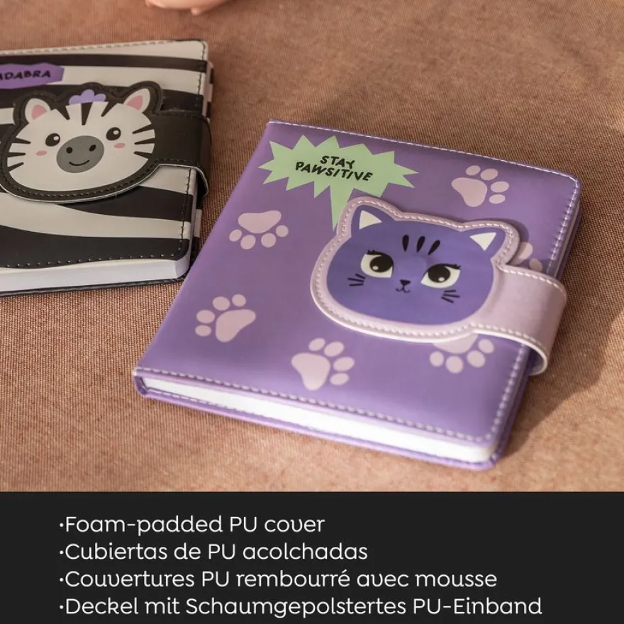 Carnet matelassé zèbre No Ordinatry Notes Back2Fun
