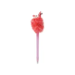 Carpentras - Stylo à bille fantaisie avec plumes - lama