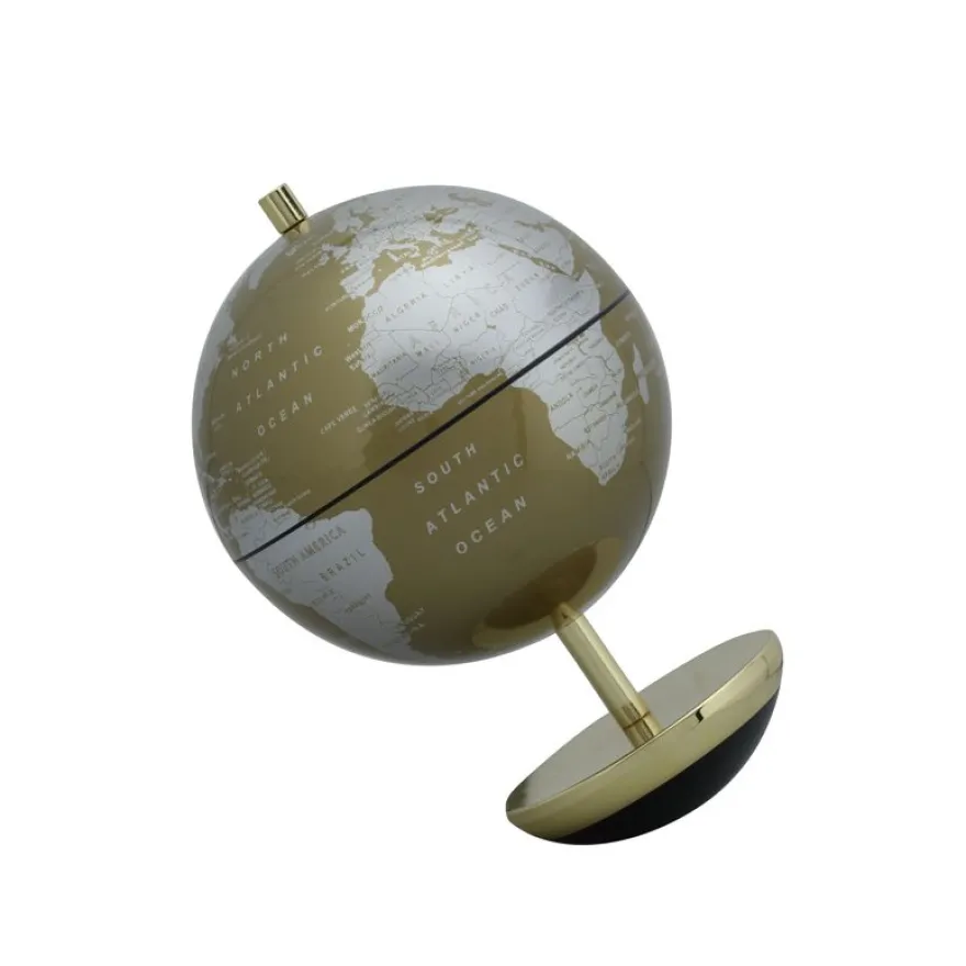 Carpentras Sign - Globe terrestre non lumineux - 14 cm - modèles assortis