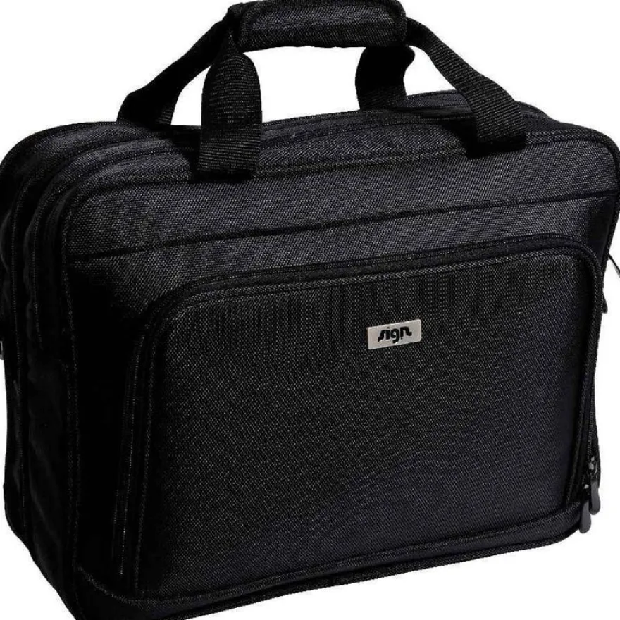 Carpentras Sign - Sacoche pour ordinateur portable 17" - noir